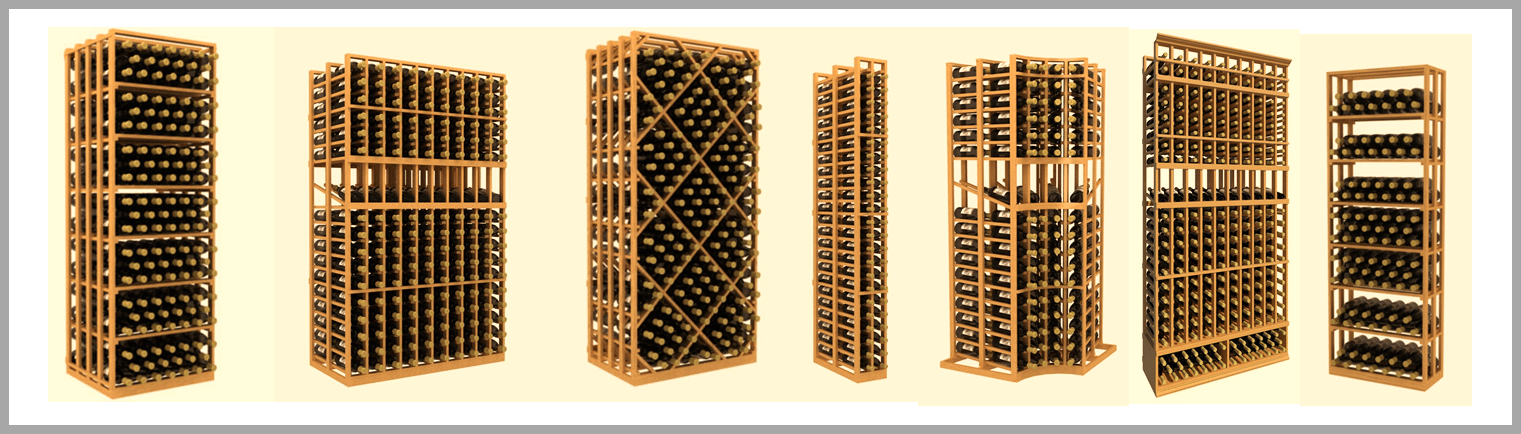 Some Wine Rack Design Options