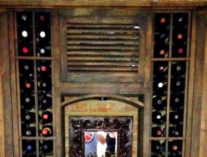 Wine Cellar Cooling System Grilled Cover