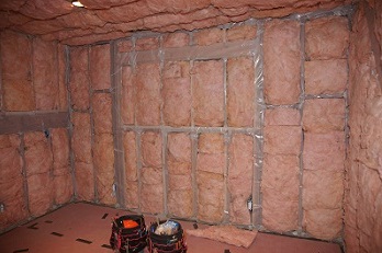 Wine Cellar Construction Insulation Stage