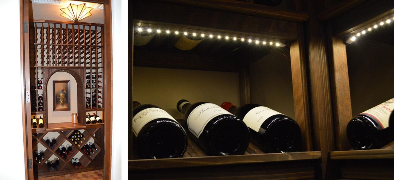 Wine Closet Conversion Custom Wine Cellar