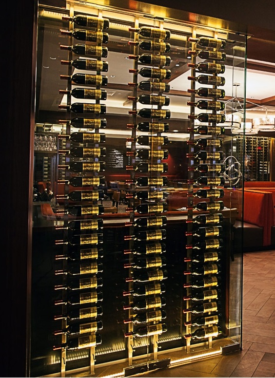 Metal Wine Racking Systems from Vintage View Wine Storage Solutions Custom Wine Cellars San Francisco