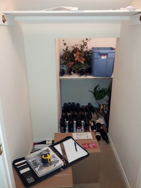 Read another under-the-stairs cellar project here!