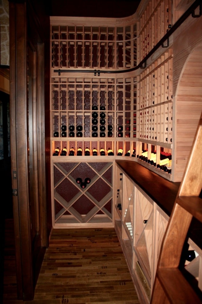 Home Wine Cellar Installation Project by San Francisco Builders