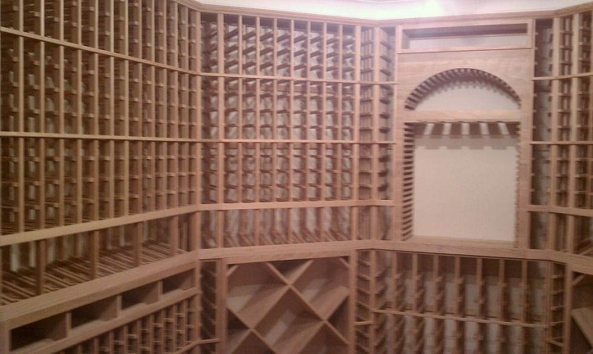 Custom Wine Racks Presidio Heights California Project