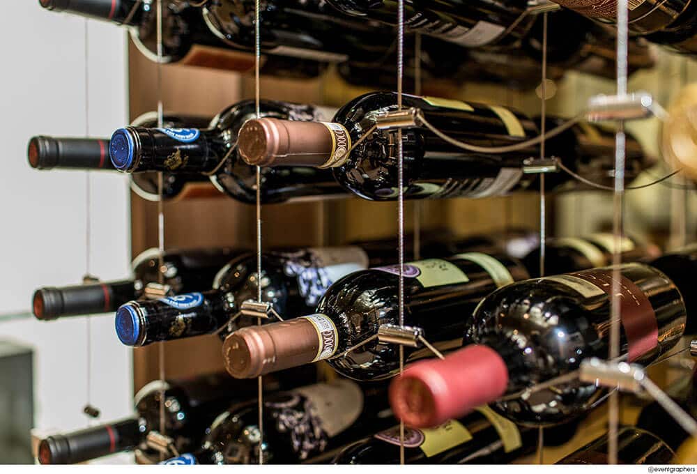 Create Your Contemporary Wine Cellar with Cable Wine Systems Custom
