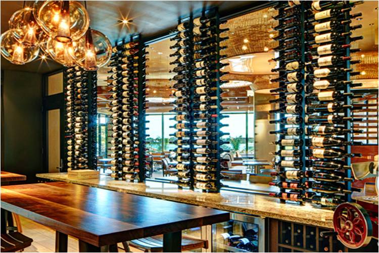 metal-wine-racking-in-a-modern-wine-cellar