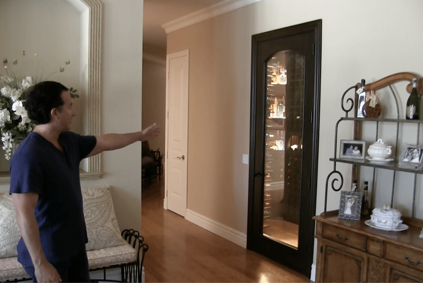 Large Wine Cellar Doors With Contemporary Style