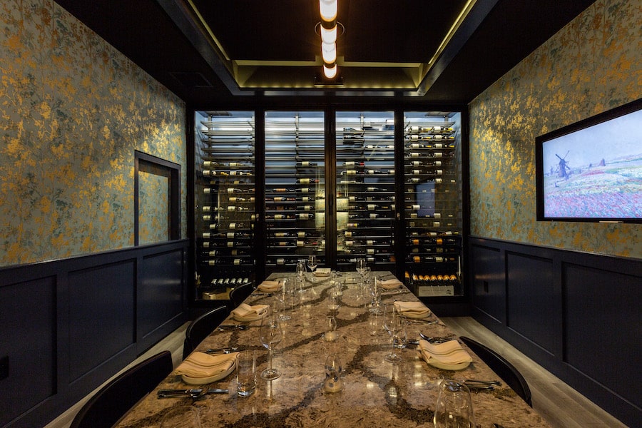 Exclusive Modern Wine Display for Restaurants