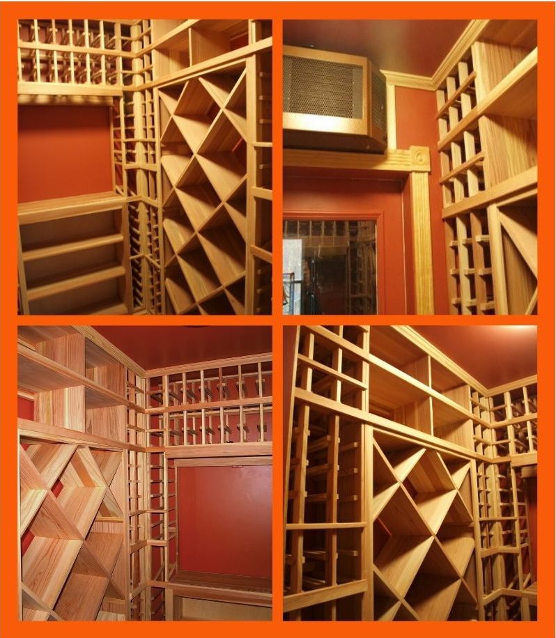 Traditional Basement Wine Cellar Ideas Design