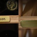 Here are the gold-plated labels that the team used to organize the collection. We can help you organize your collection apart from conceptualizing a rustic wine cellar design.