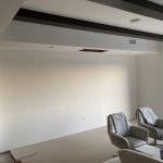 This was the space before we built our modern wine room.