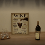 Minimal decorative for this simple rustic wine cellar design.