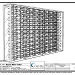 This is the actual 3D drawing of this proposed glass wine wall in Twin Peaks.