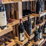 Every corner and display you see inside this commercial custom wine cellar was planned meticulously.
