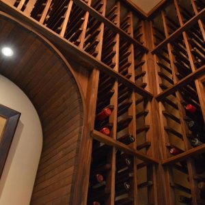 4 - We can convert almost any space to a wine cellar, like we did with this unused closet. Wine Closet Renovation San Francisco