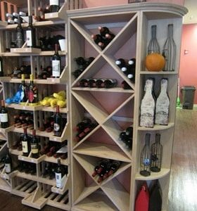 11 - This commercial wine racking is a very appealing and accessible way for a business to offer wines to their customers. Commercial Wooden Wine Racks Custom