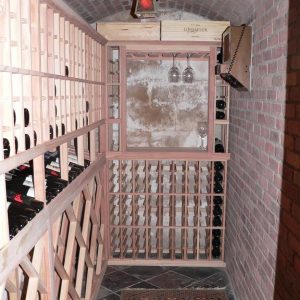 19 - This basement wine cellar makes excellent use of available space in a home.