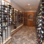 This wine wall design was conceptualized based on the owner's visual preferences.