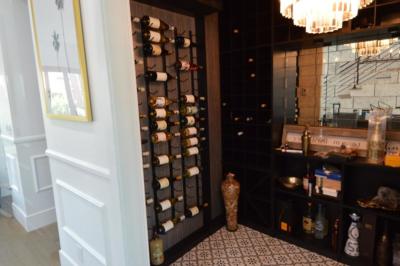 Custom Home Contemporary Wine Cellars Design